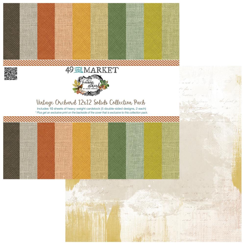 49 and Market - Vintage Orchard - Solids Collection Pack - 12 x 12"