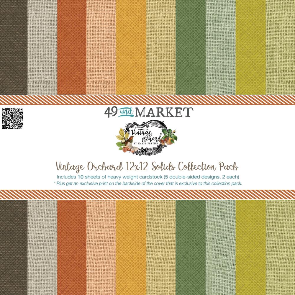 49 and Market - Vintage Orchard - Solids Collection Pack - 12 x 12"