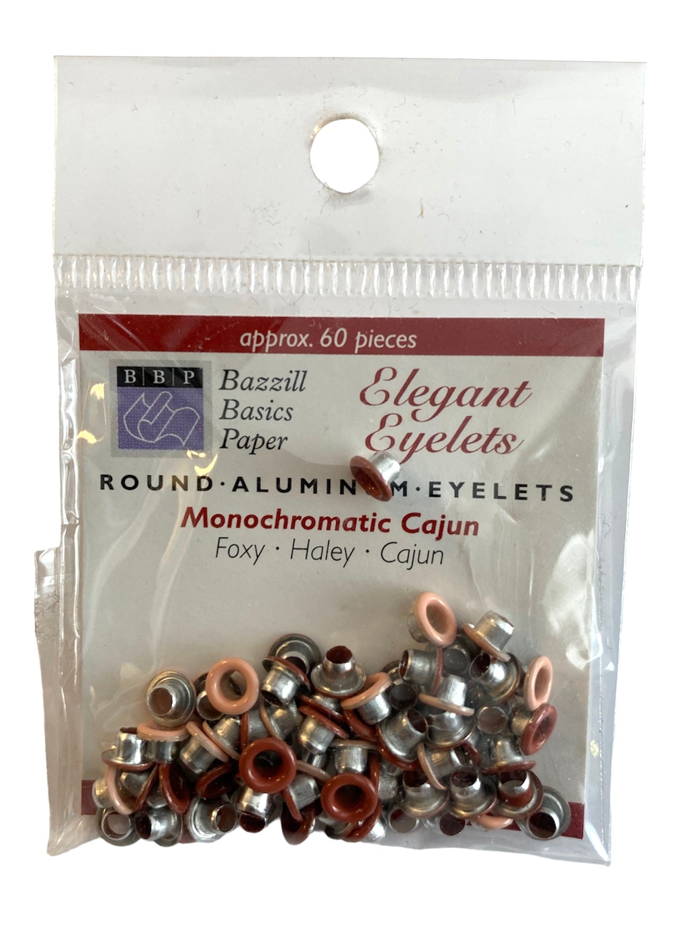 Bazzill - Eyelets - 1/8" - Monochrome Cajun