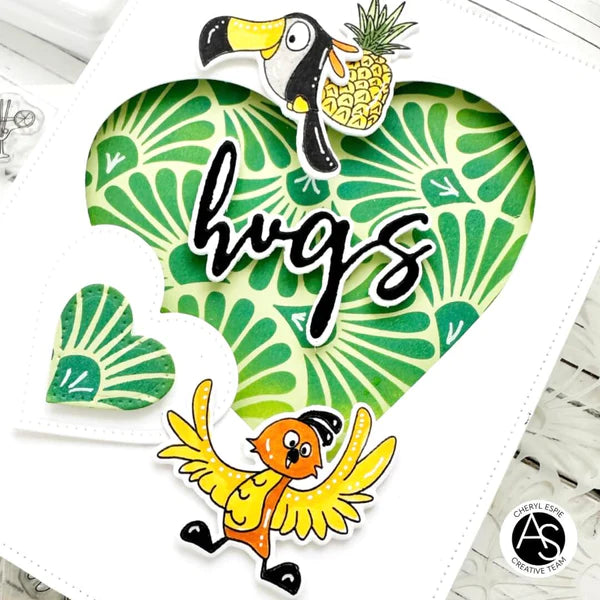 Alex Syberia Designs - Dies - Paradise Birds