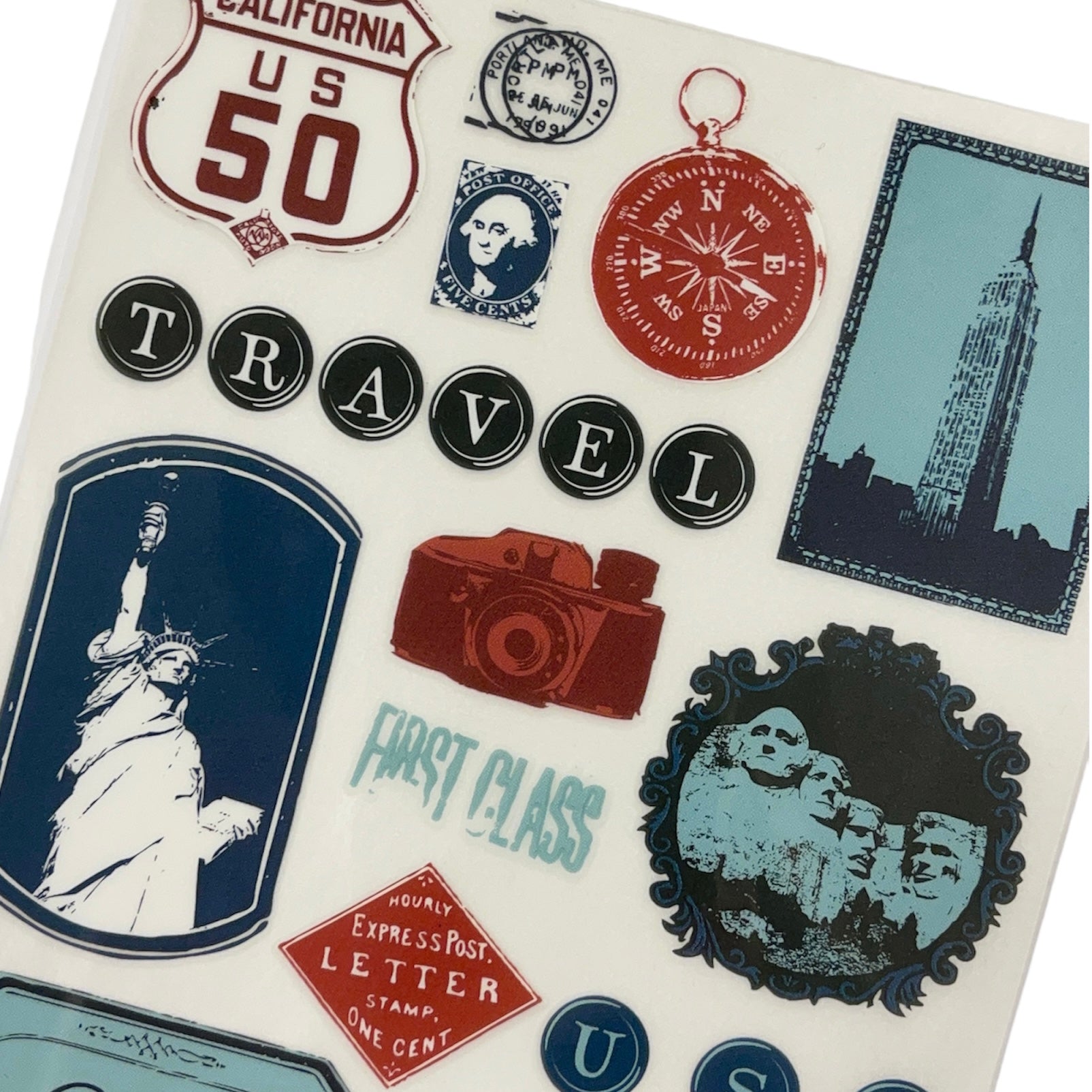 TPC Studio. Heartfelt Travel - Rub-Ons