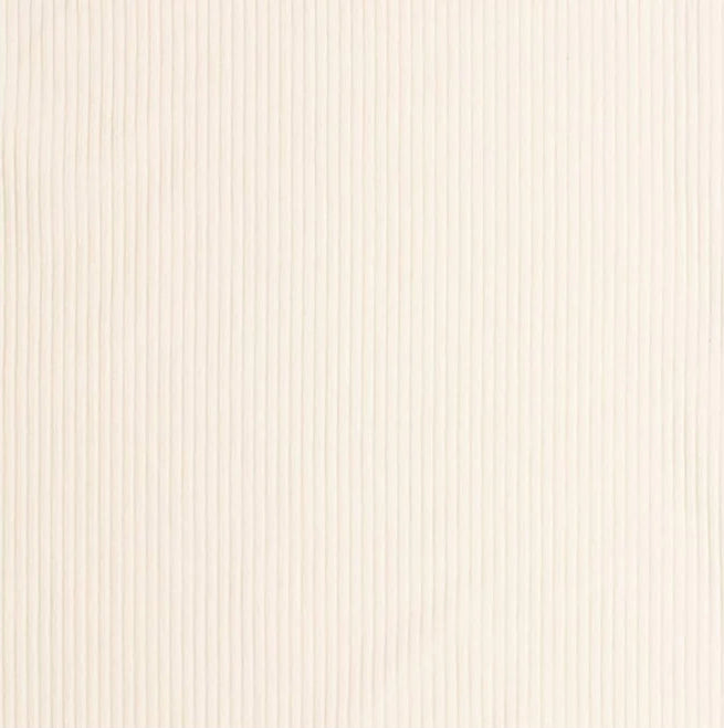 The Paper Company - Corduroy Cardstock - Cream White - 12 x 12" (Obs! Gulere farge på kartongen enn på bildet)
