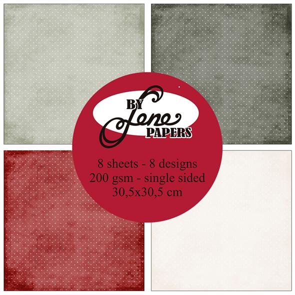 By Lene - Christmas Peace - Paper Pack 12 x 12"