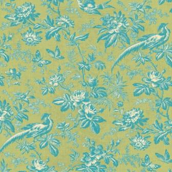 K & Company - Merryweather - Bird & Floral Toile 12 x 12"