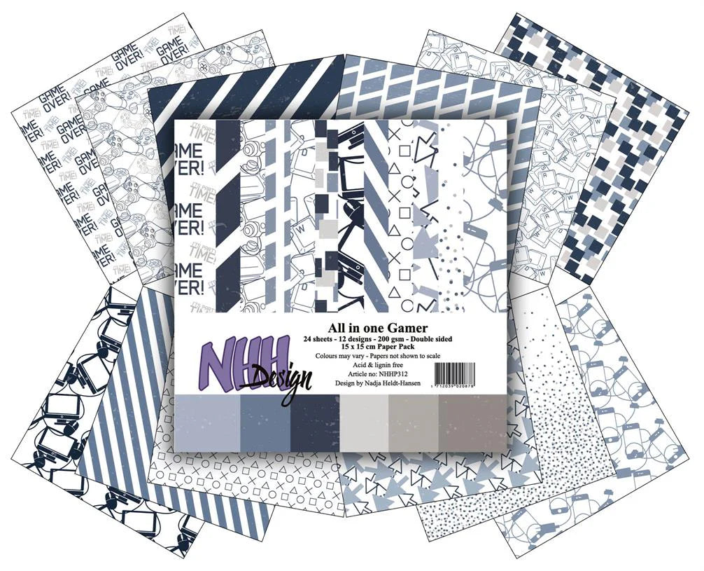 NHH Paperpad 15x15 cm - All in one - Gamer