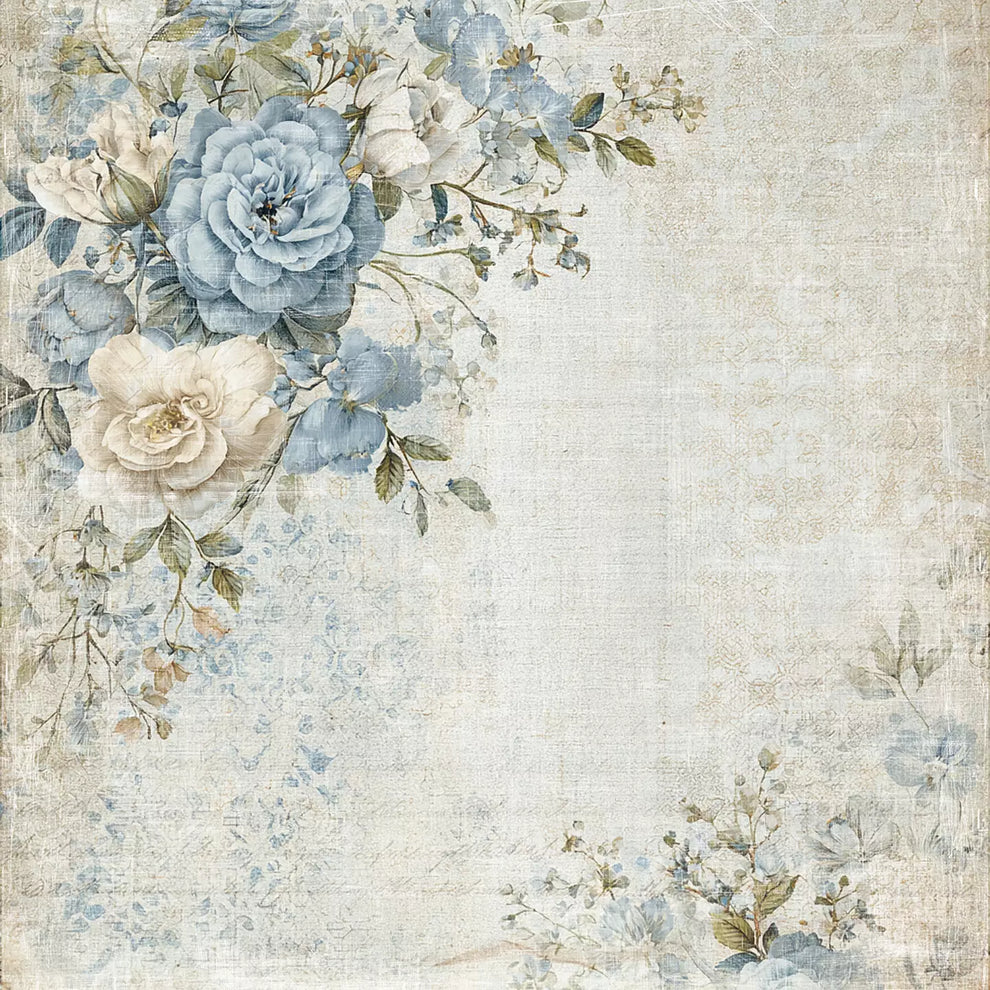 Reprint - Hip hip Hooray - Corner Roses - 12 x 12"