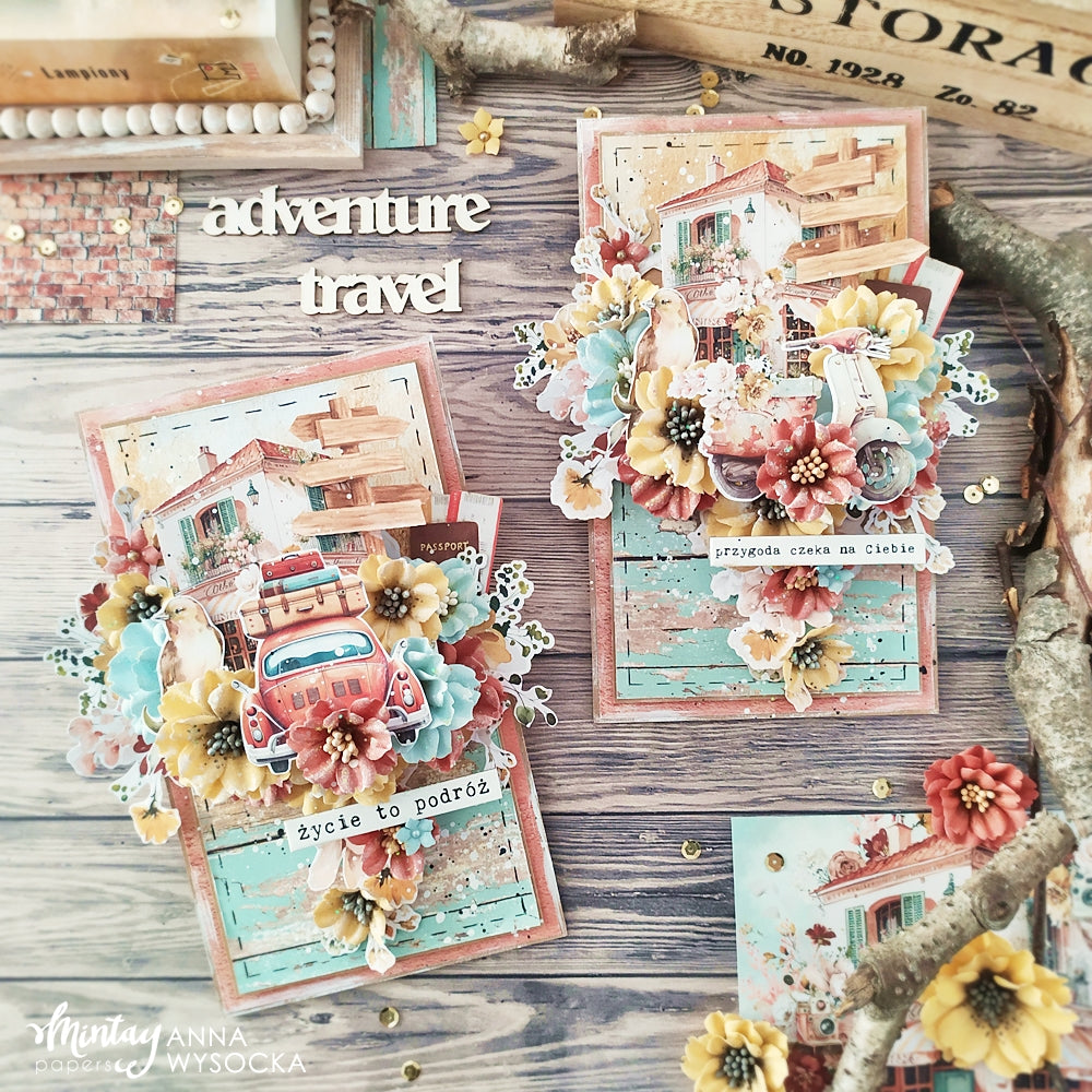 Mintay Papers - Places we go - Paper Pack - 12 x 12"