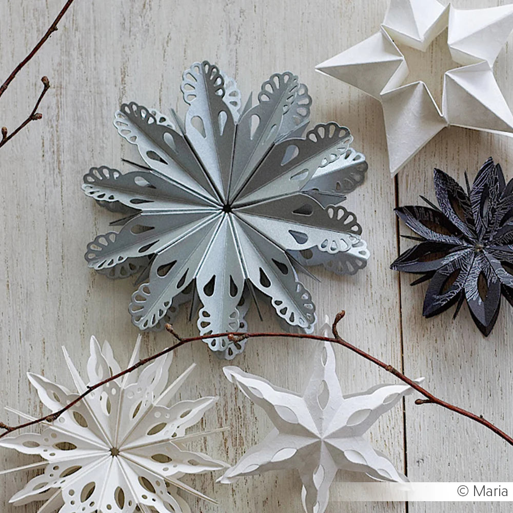 Alexandra Renke - Dies - Star segment with teardrop shapes - Large