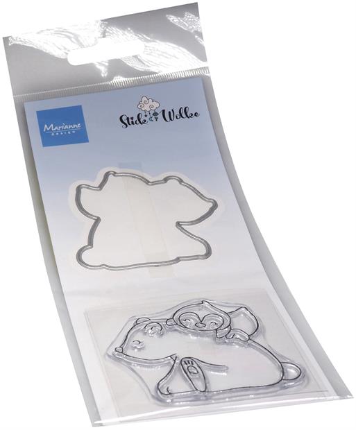 Marianne Design - Clear Stamp & Die - Bear & Penguin