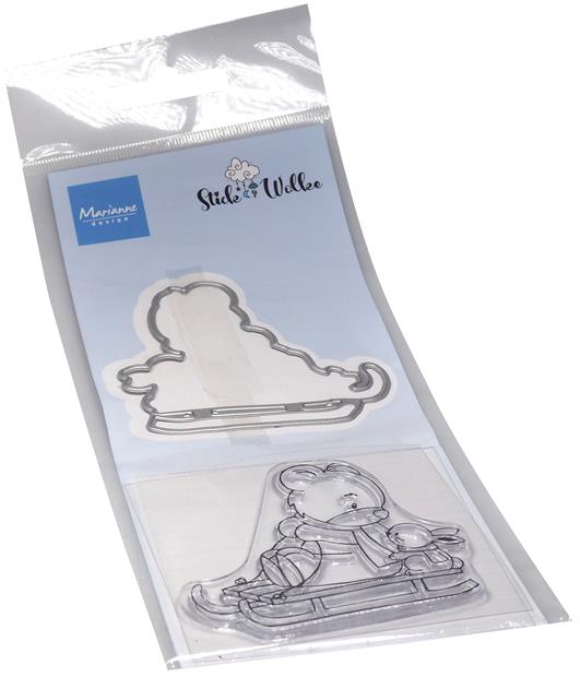 Marianne Design - Clear Stamp & Die - Bear & Rabbit