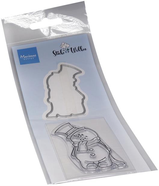 Marianne Design - Clear Stamp & Die - Snowman