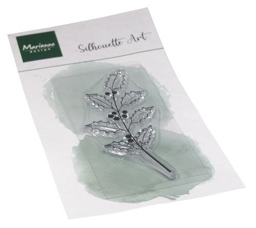 Marianne Design - Clear stamps - Holly
