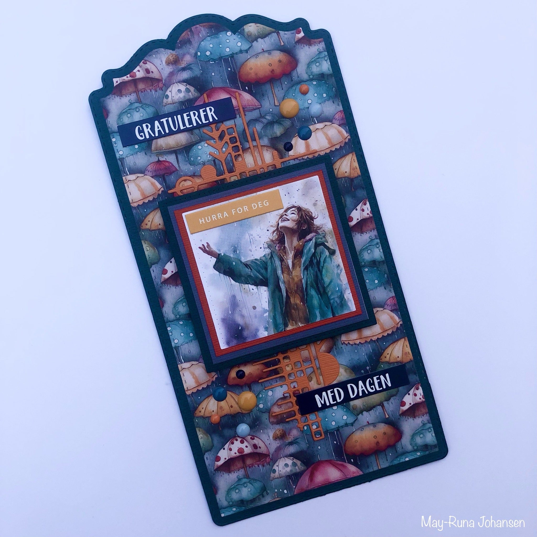 Reprint - Klippark - Singing in the Rain - A4