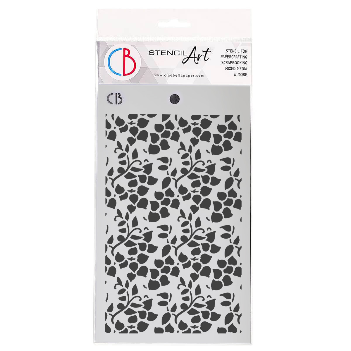 Ciao Bella - Stencil - Enchanted Land - Undergrown - 5 x 8"