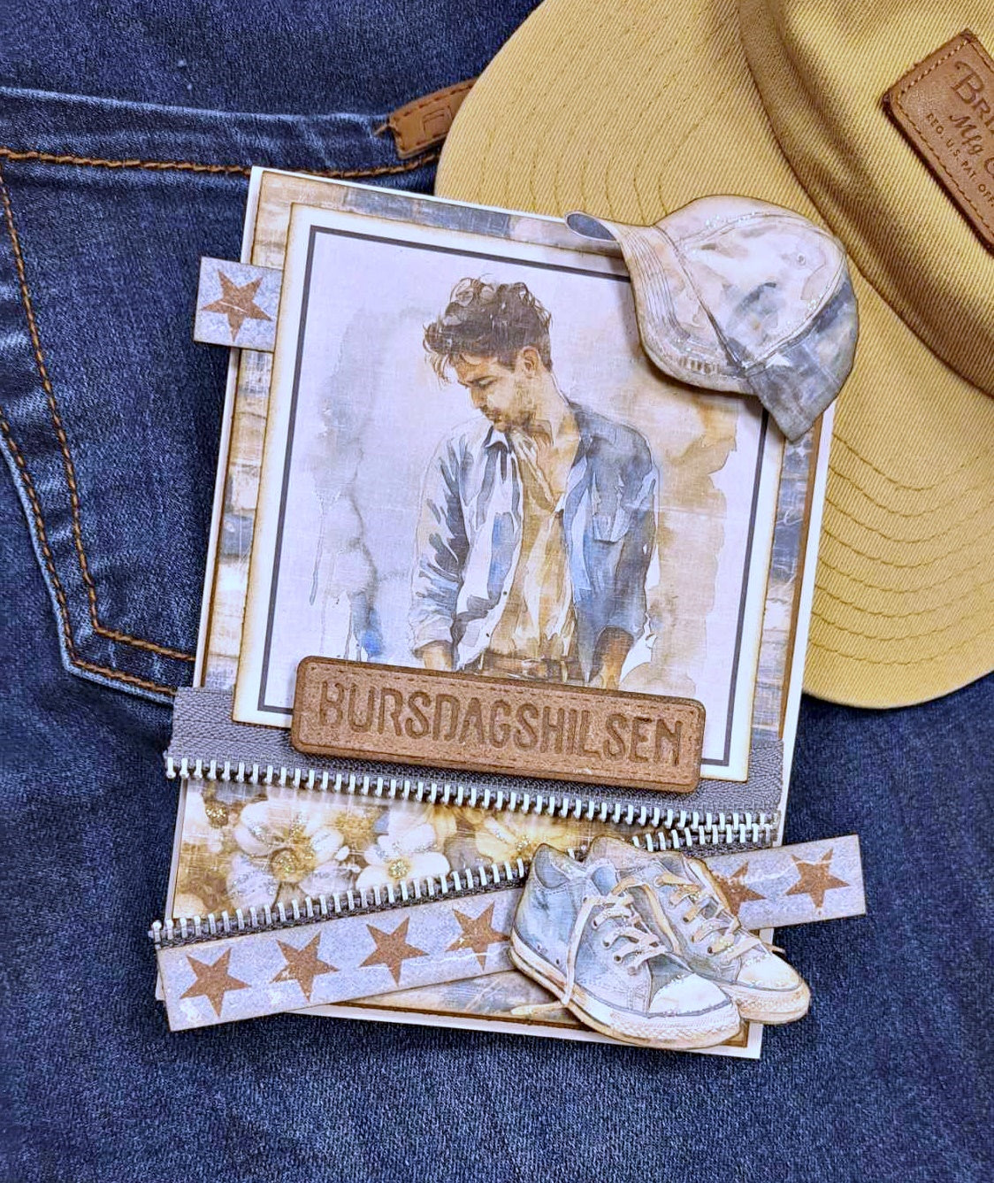 Reprint - Guys - Cards - 12 x 12"