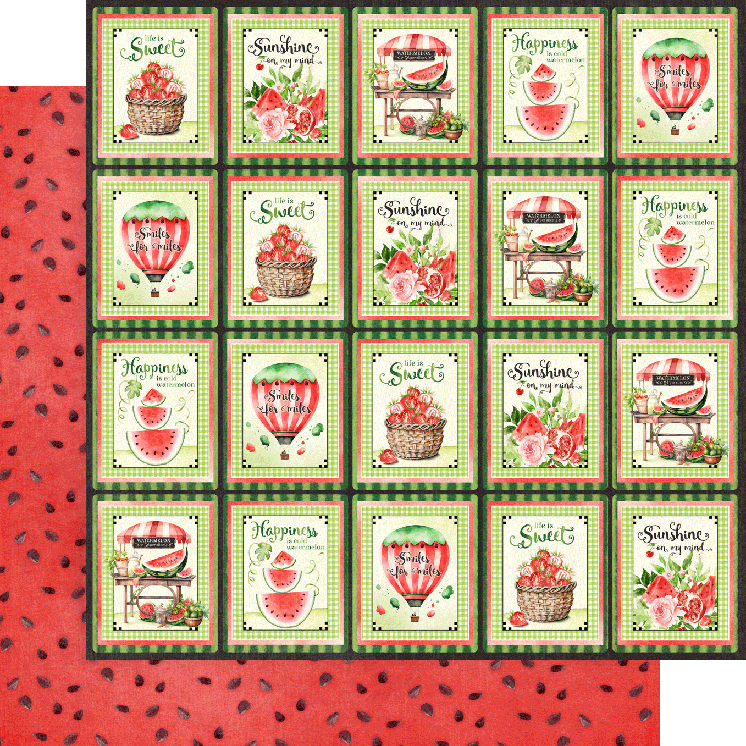 Graphic 45 - Sunshine on my mind - Smiles for miles - 12 x 12"