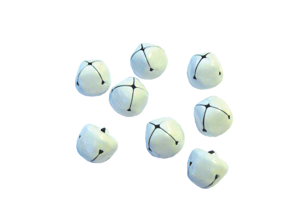 Bjeller - Hvit - 10mm