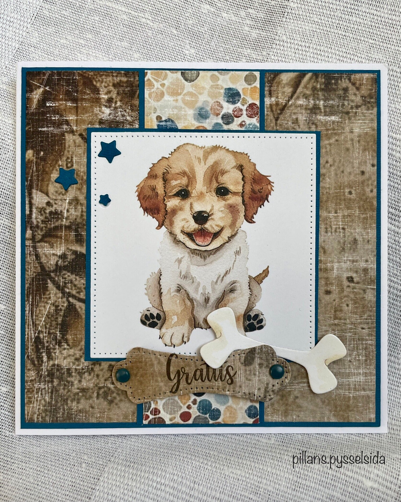 Reprint - Klippark - Puppies - A4