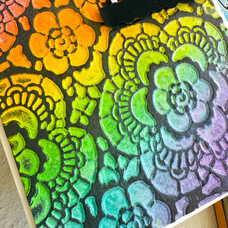 Tim Holtz - Embossing Folder - Multi-level - Vault Lace