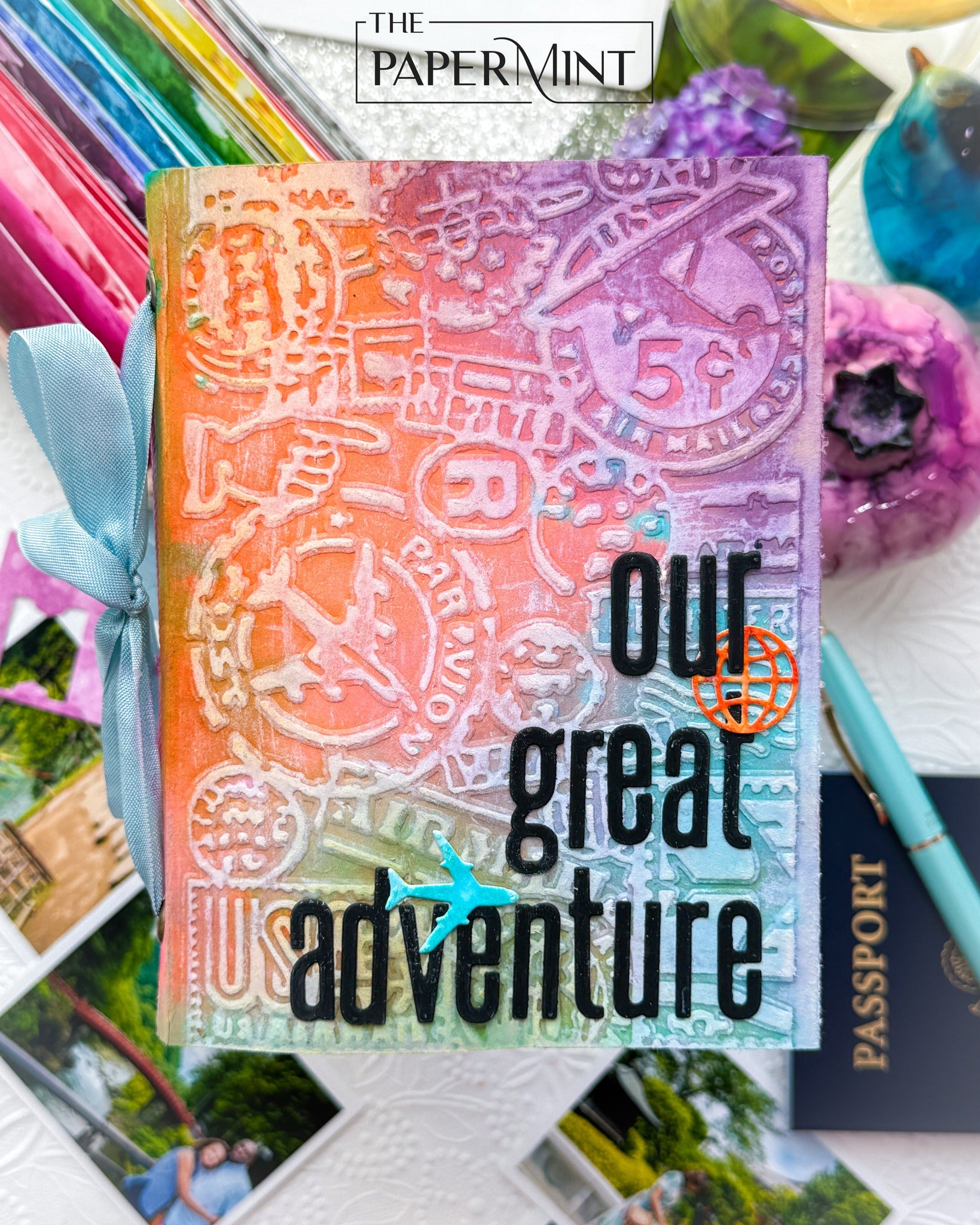 Tim Holtz - Embossing Folder - Multi-level - Vault Airmail