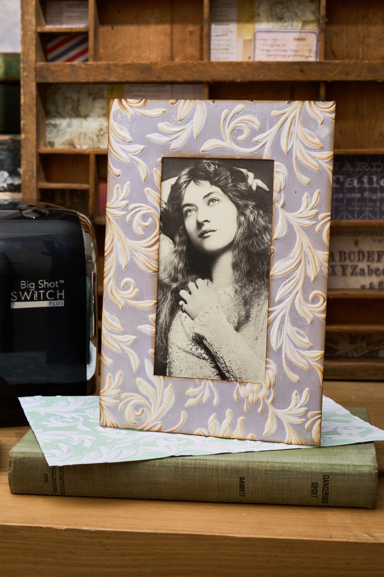 Sizzix/Tim Holtz - 3D Embossing Folder - Vault - Botanical Large - A5