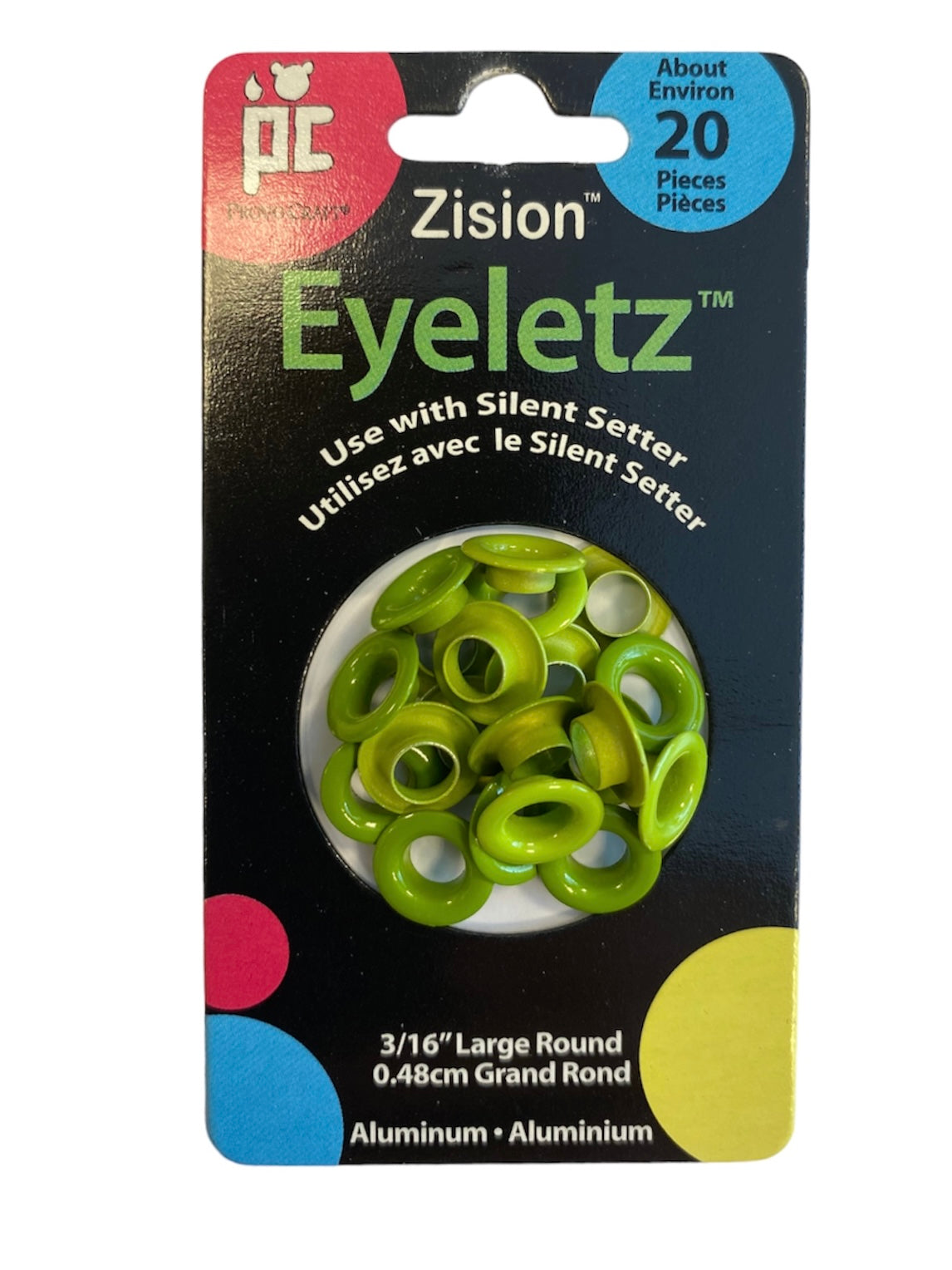 Provocraft - Eyelets - 3/16" - Kiwi Lime