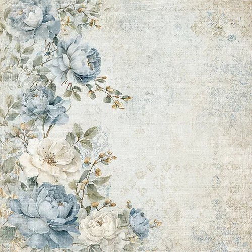 Reprint - Hip hip Hooray - Romantic Roses - 12 x 12"