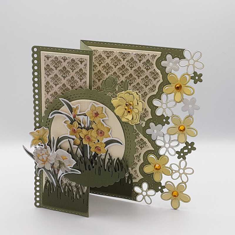 Studiolight - Dies - Essentials - CD181 - Flower Cardshape