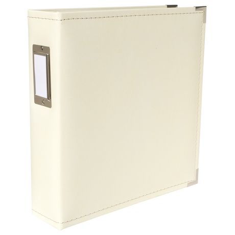 We R MK: Classic Faux Leather Album - VANILLA 8,5 x 11"