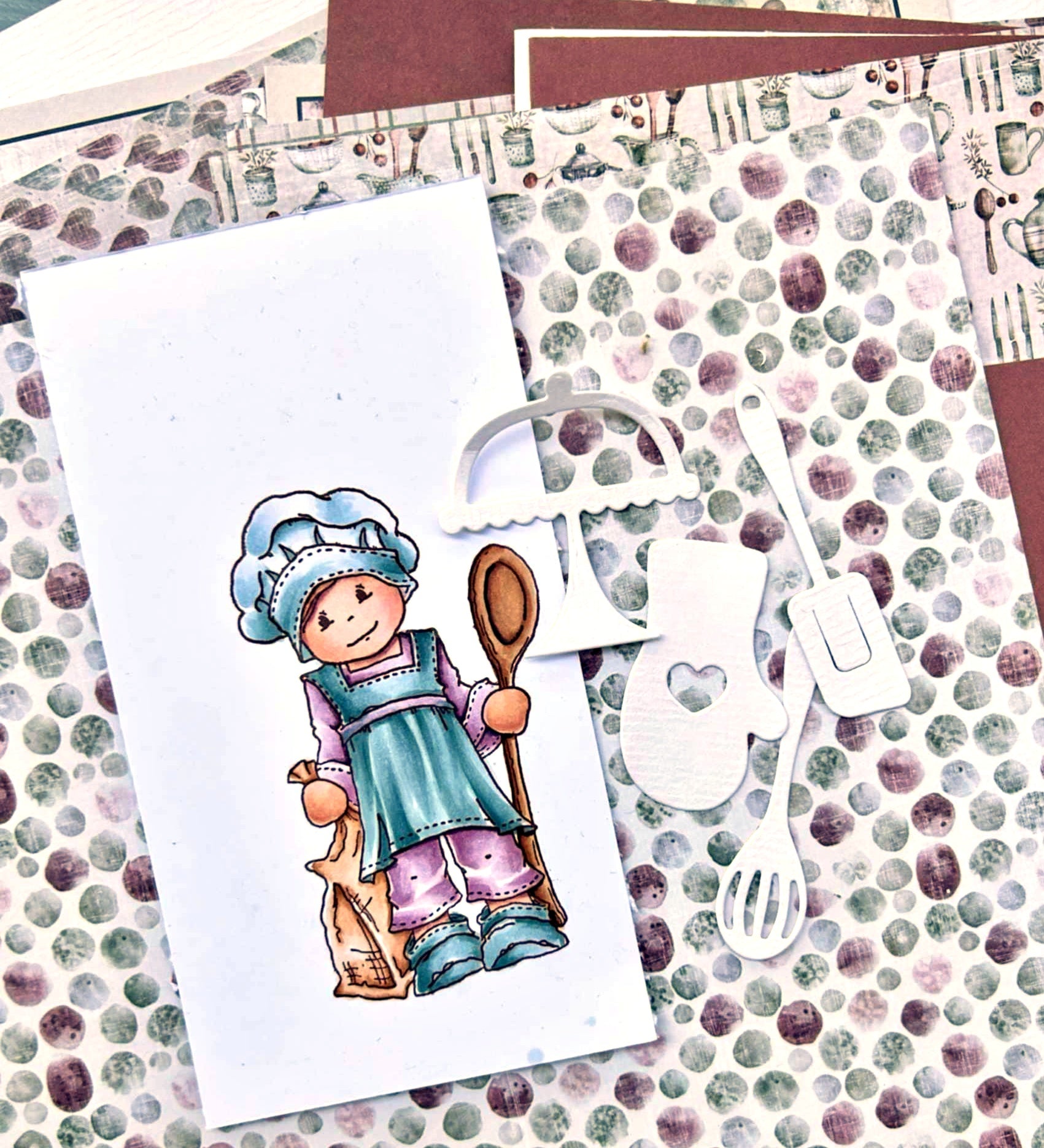 Bildmålarna: Mimo baker - stamp