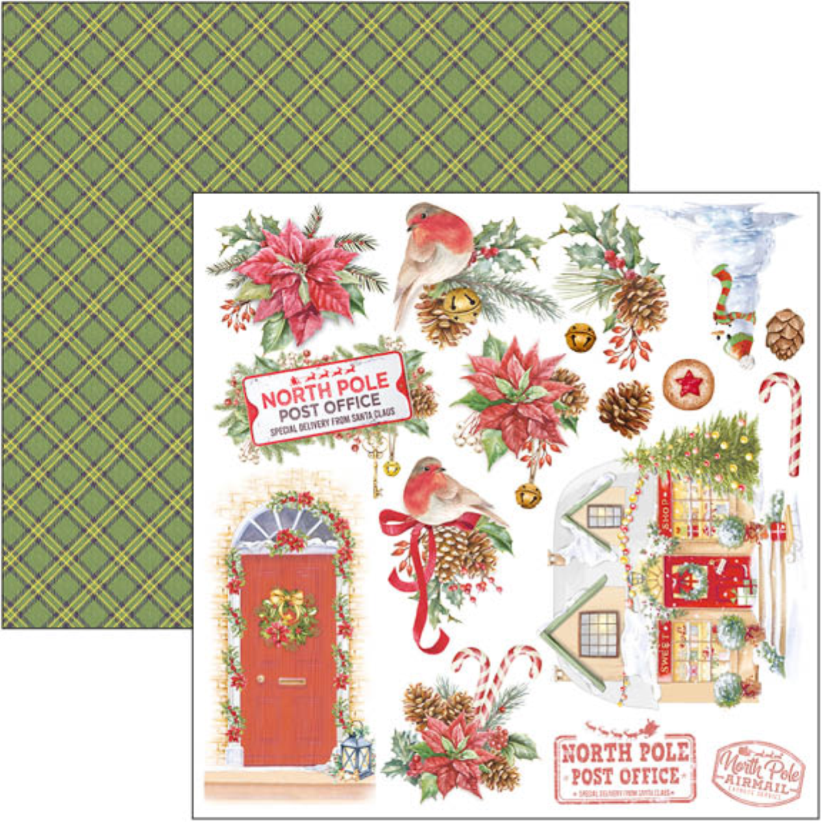 Ciao Bella - Dear Santa - Fussy Cut - Paper Pad - 6 x 6"