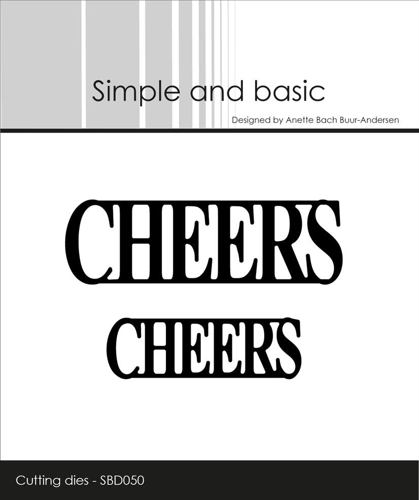 Simple and Basic - Dies -  Cheers