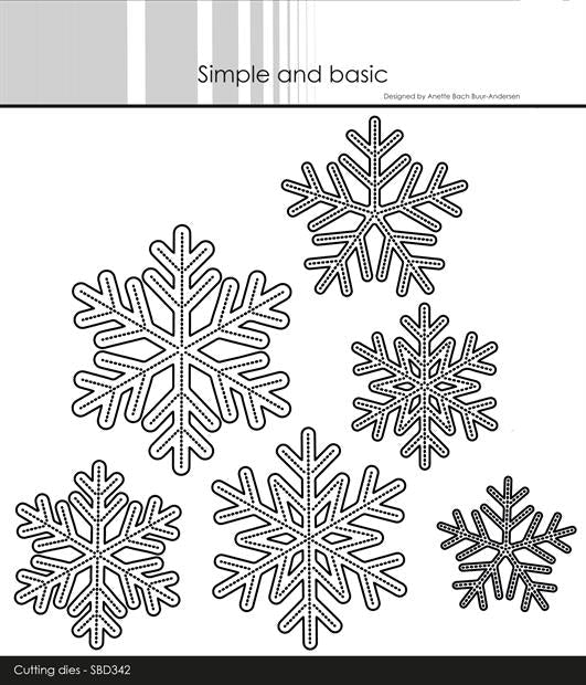 Simple and Basic - Dies - Snowflake