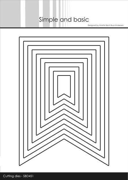 Simple and Basic - Dies - Fishtail - A6