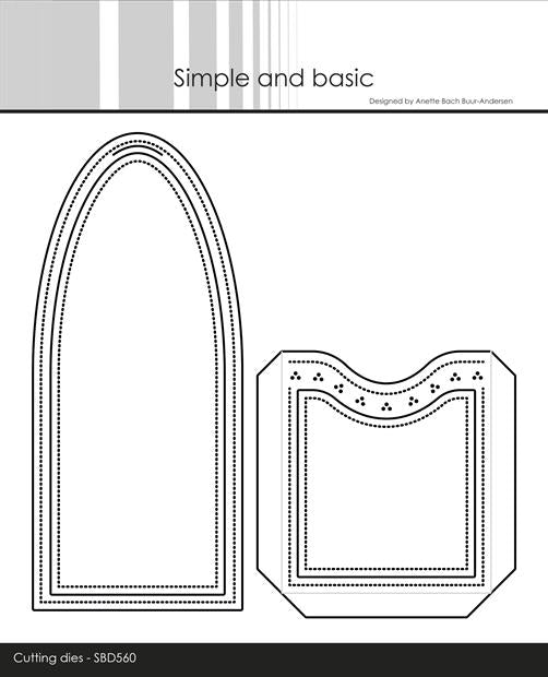 Simple and Basic - Dies - Beautiful pocket tag