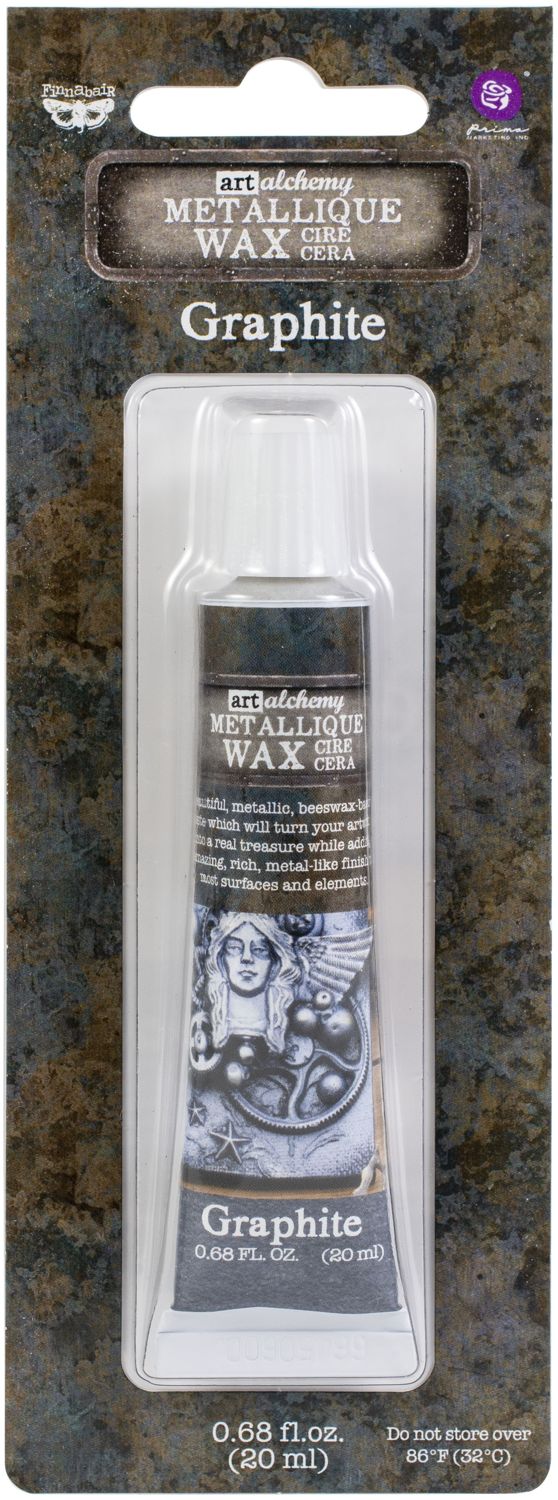 Art Alchemy by Finnabair - Metallique Wax - Graphite