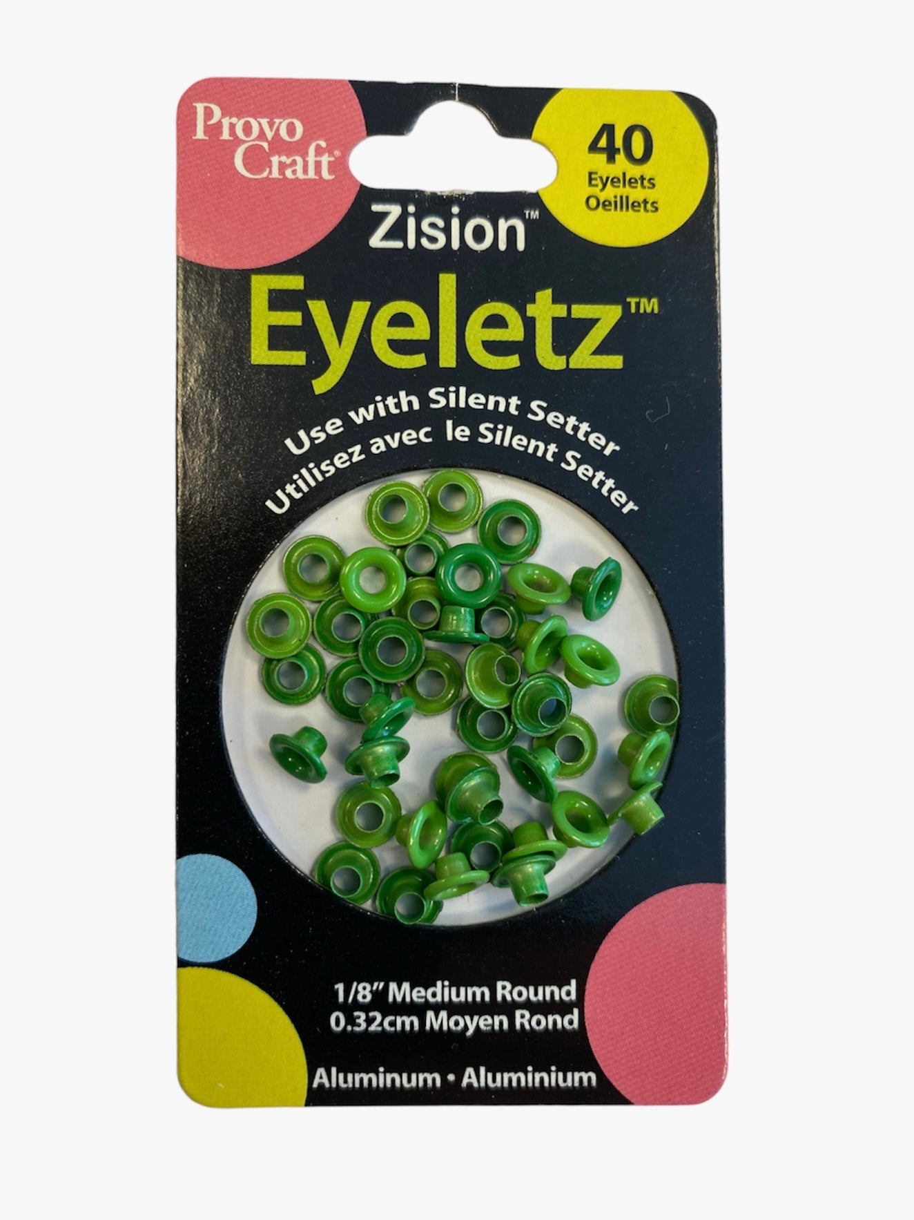 Provocraft - Eyelets - 1/8" - Green Jello