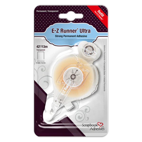Scrapbook Adhesive - EZ-Runner - Refill - Ultra Strong Permanent lim