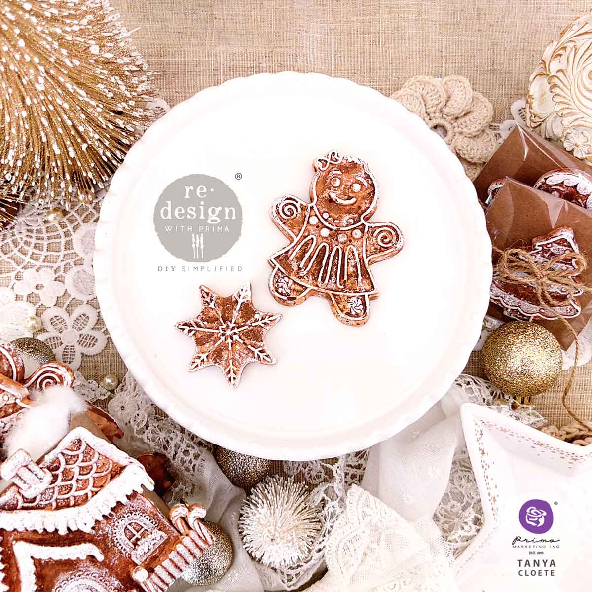 Prima - Redesign Mould - Festive Gingerbread Treats