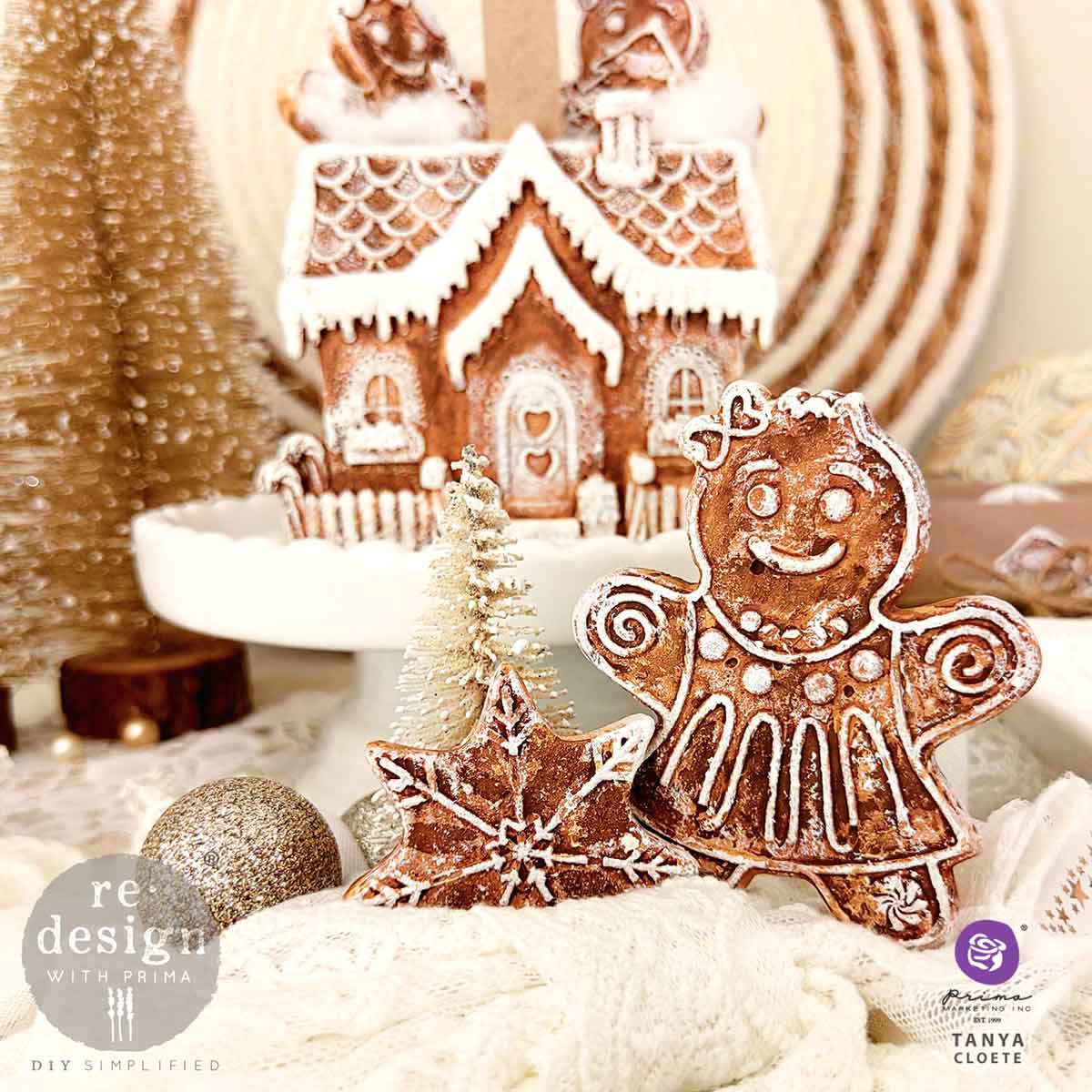 Prima - Redesign Mould - Festive Gingerbread Treats