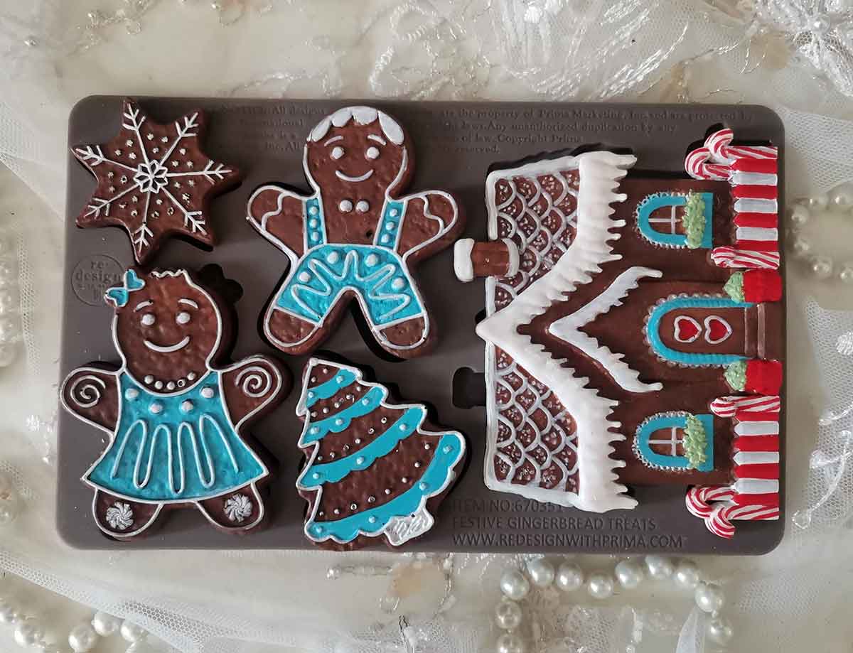 Prima - Redesign Mould - Festive Gingerbread Treats