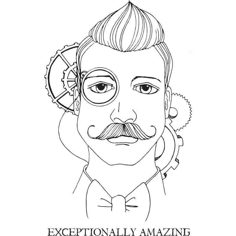 Prima - Bloom  - Cling stamp - Quentin