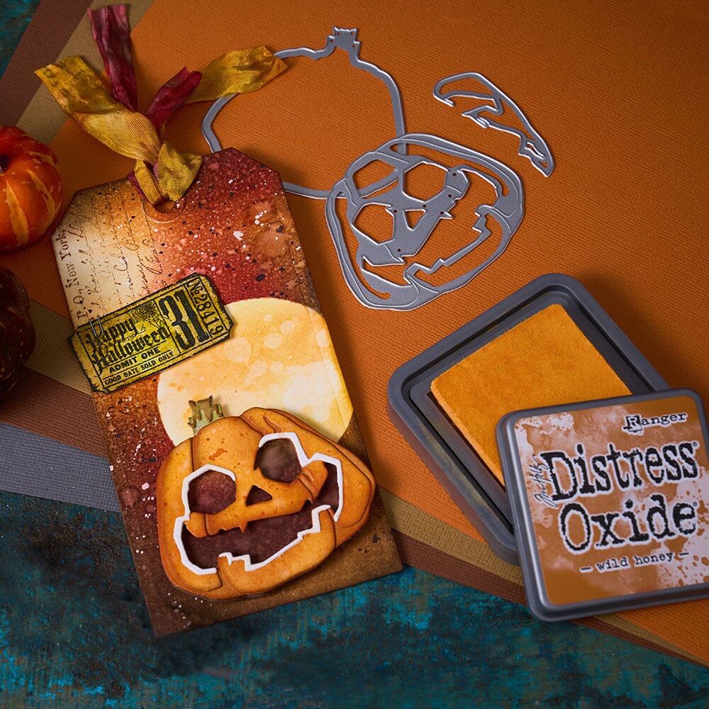 Sizzix - Tim Holtz Alterations - Thinlits - Jack-O-Lantern