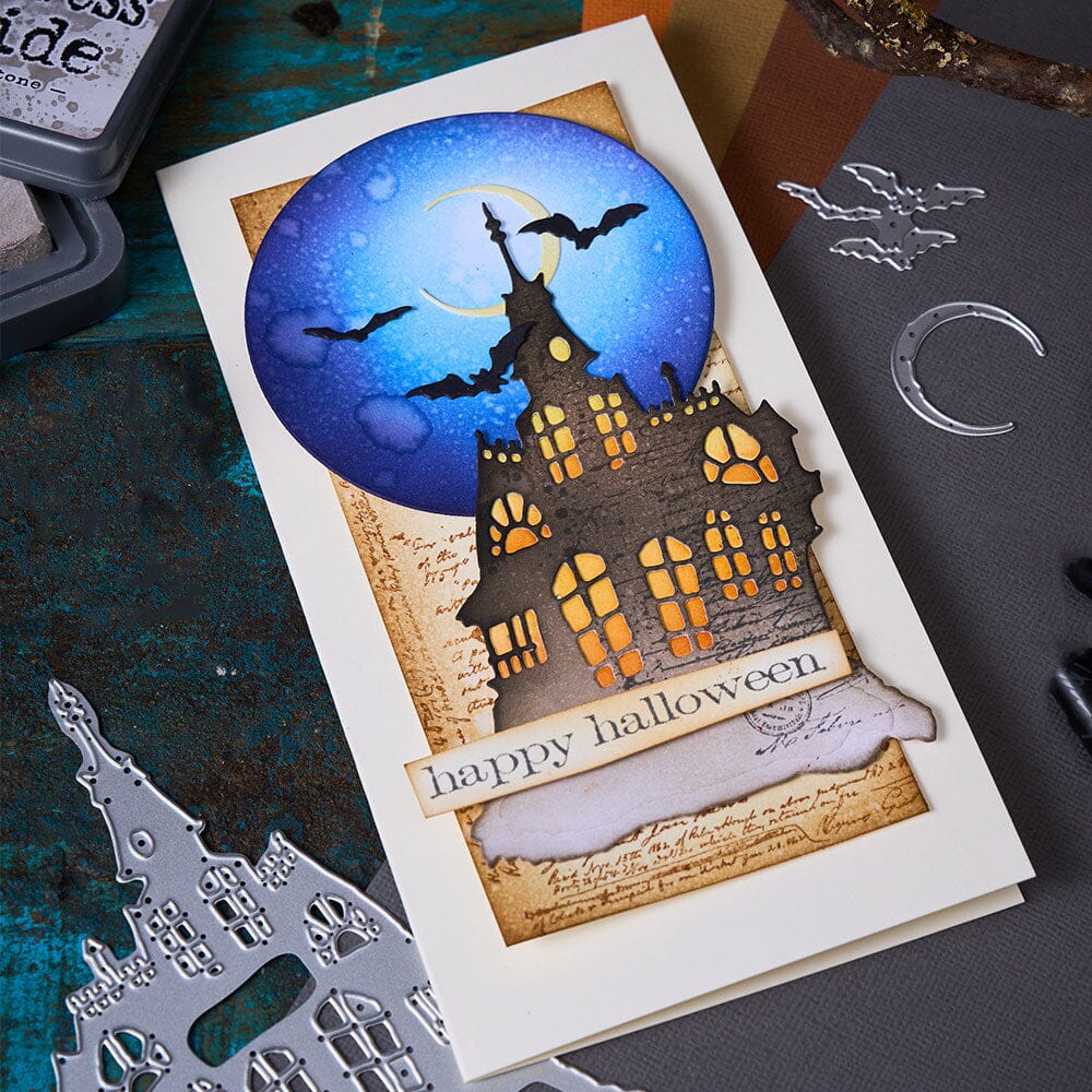 Sizzix - Tim Holtz Alterations - Thinlits - Haunted House Dies