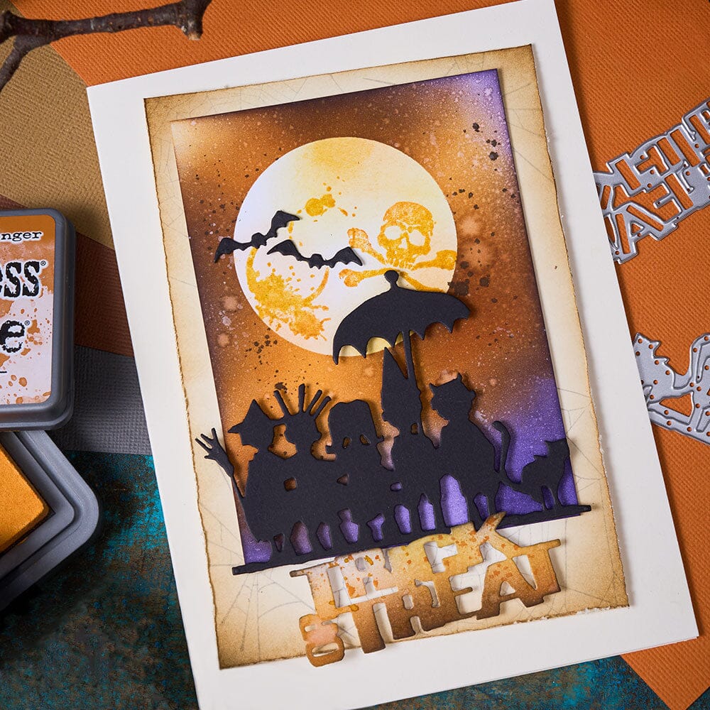 Sizzix - Tim Holtz Alterations - Thinlits - Trick & Treat Dies