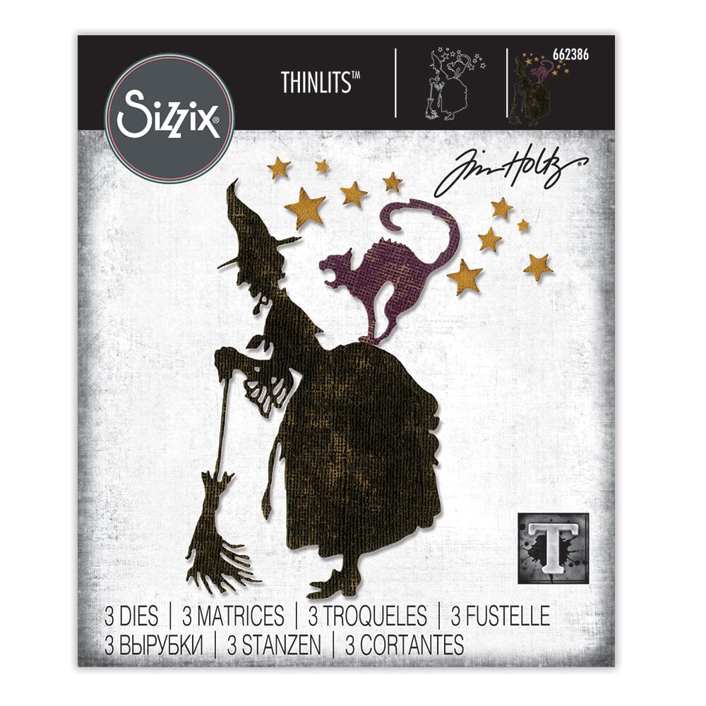 Sizzix - Tim Holtz Alterations - Thinlits - Witchcraft Dies