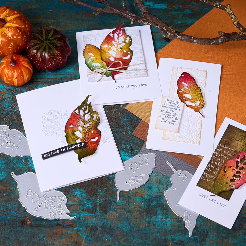Sizzix - Tim Holtz Alterations - Thinlits - Leaf Fragments