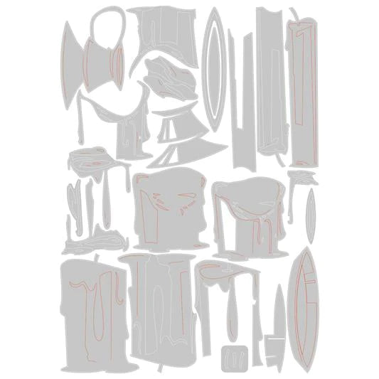 Sizzix - Tim Holtz - Thinlits Colorize Dies - Candleshop