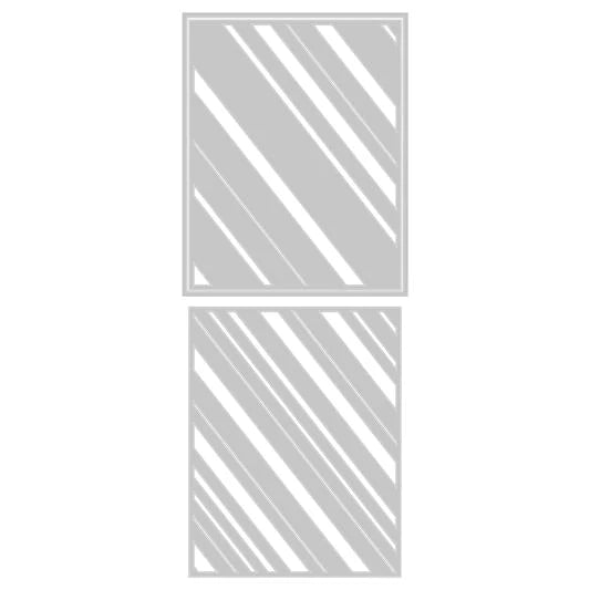 Sizzix - Tim Holtz - Thinlits - Layered Stripes
