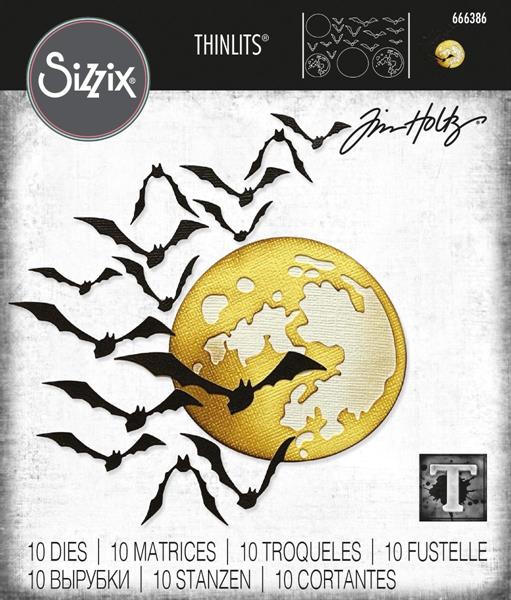 Sizzix - Tim Holtz - Thinlits  - Moonlight